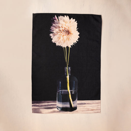 Tea Towel | Dahlia in a Vase